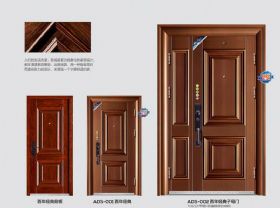 合金防盗门系列高端合金防盗门-022